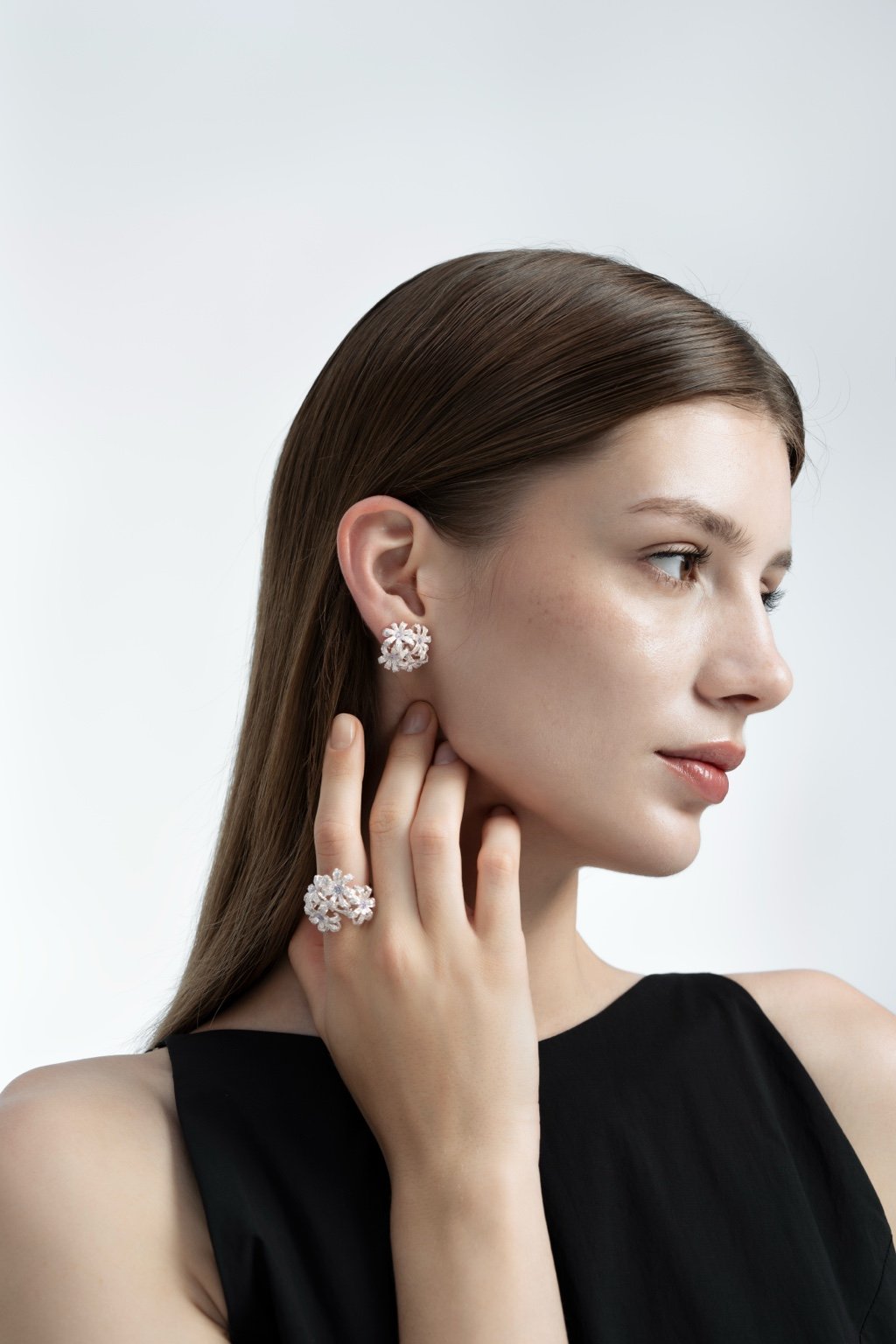 Fireflies—Manjusaka Earrings 925 Silver