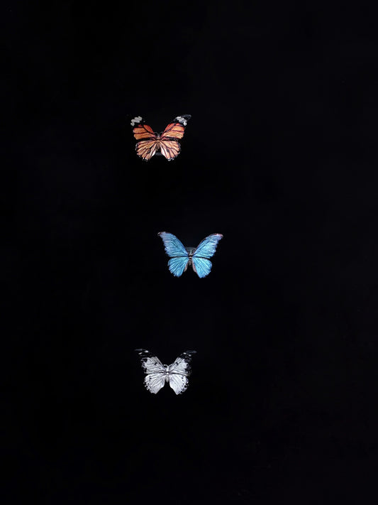 Fireflies—Butterfly Ring 925 Silver