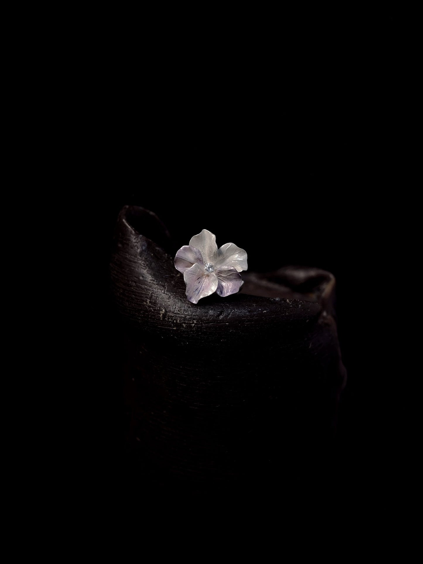 Fireflies — Viola Flower Ring