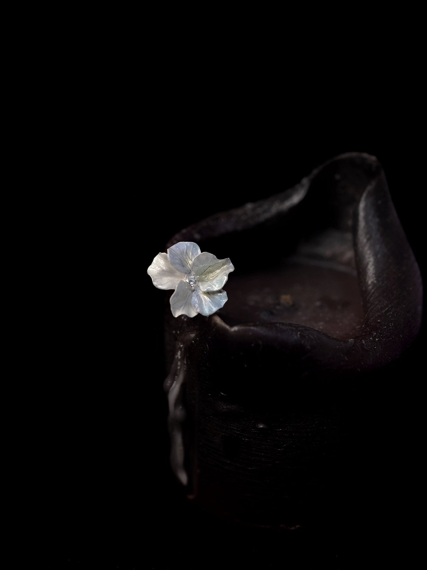 Fireflies — Viola Flower Ring